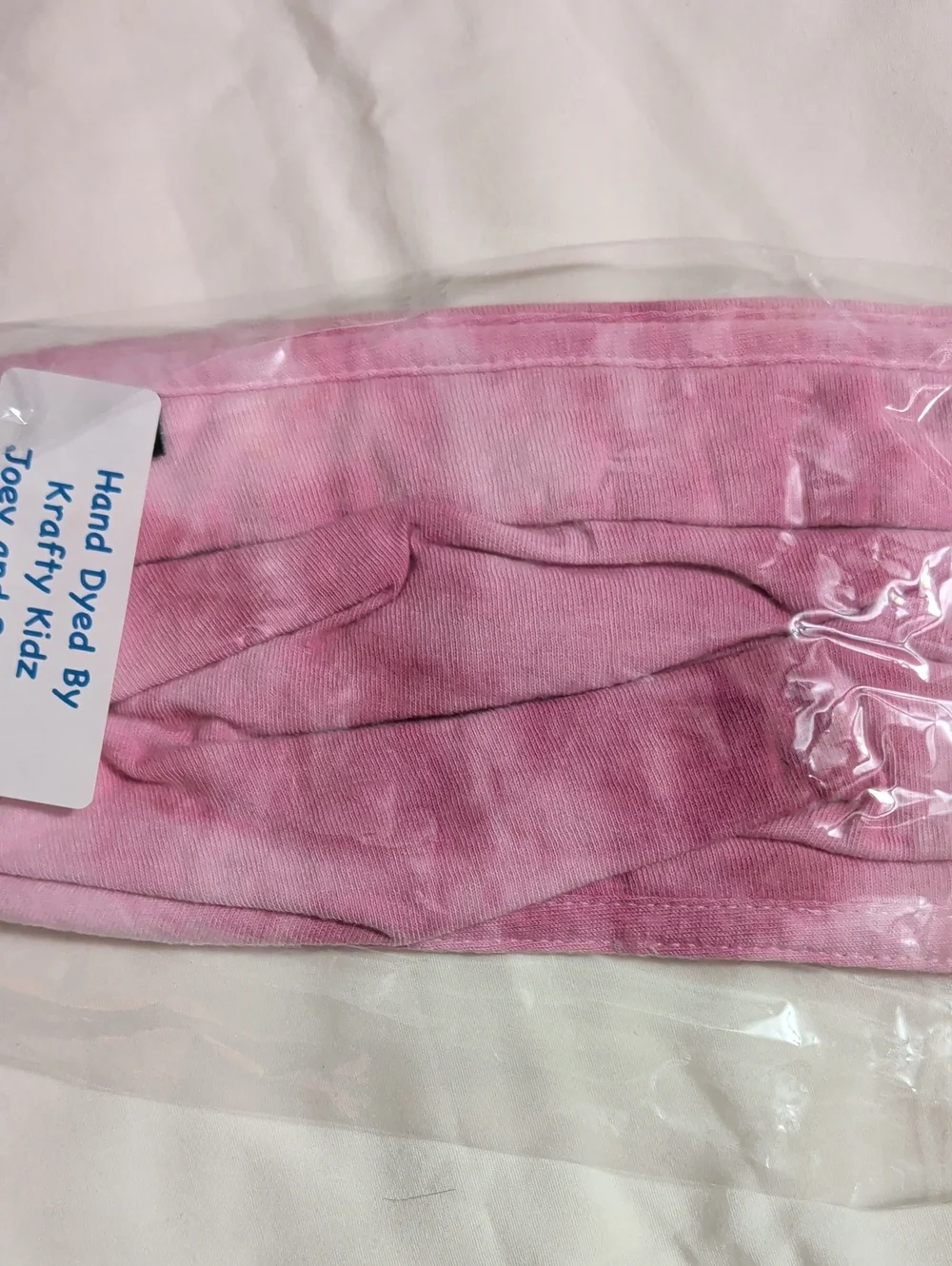 NWOT (006) Tultex Unisex Assorted Tie-Dye Face Masks Multi 8 Pack